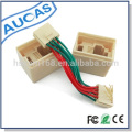 Alibaba mayorista adaptador modular de alta velocidad para el cable de red rj45 precio barato